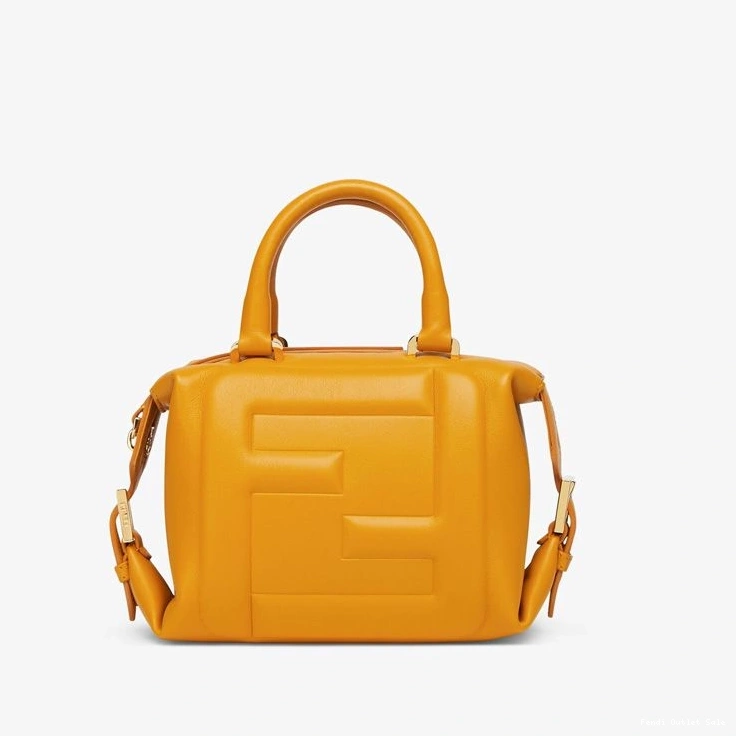 FF Yellow Cube Mini In Bag Fendi Leather Nappa 0715